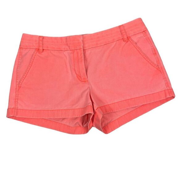 J. Crew Neon Chino Broken-In Shorts size 8 - Picture 1 of 4